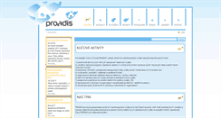 Desktop Screenshot of proadis.cz