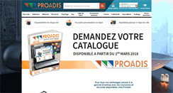 Desktop Screenshot of proadis.fr